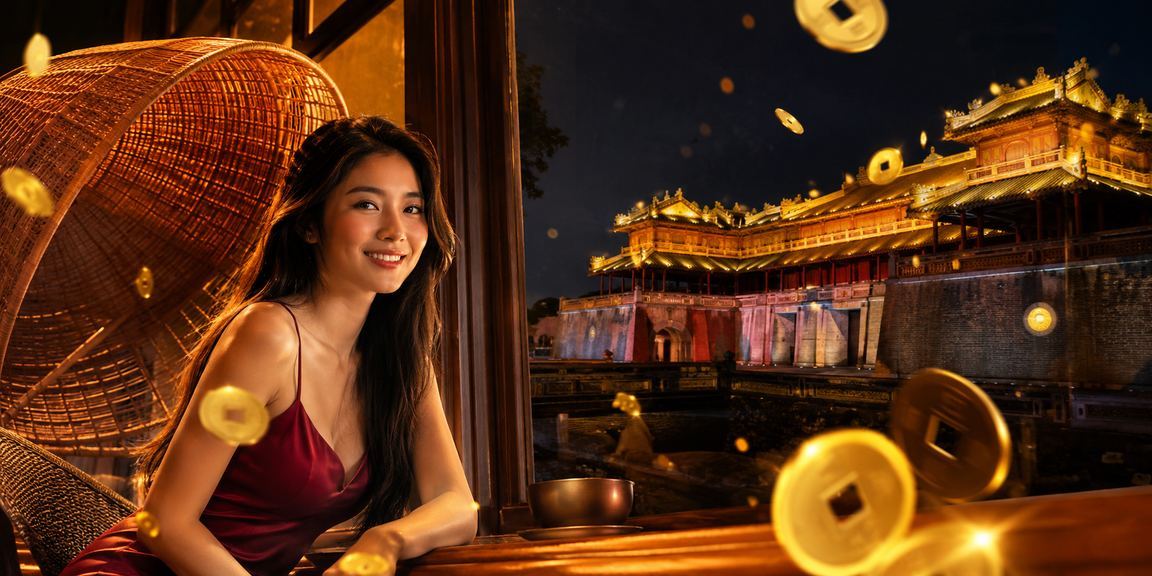 Người đội nón lá tại Huế trải nghiệm casino trực tuyến buổi tối